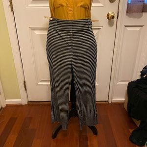 Loft grey striped pants